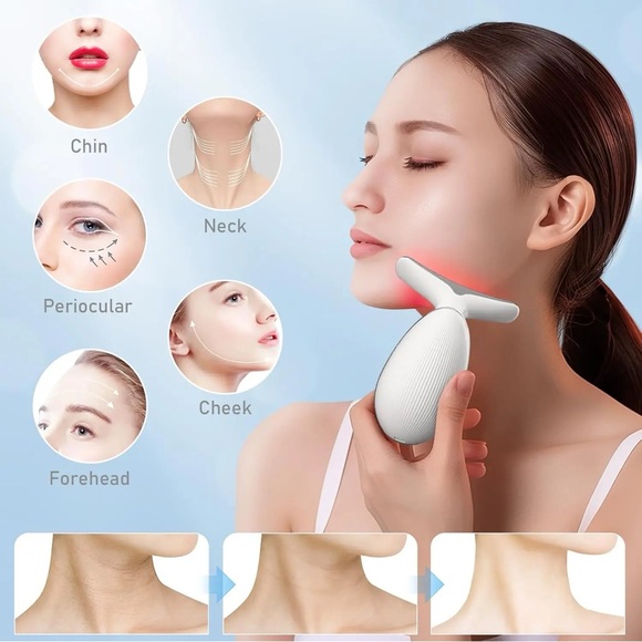 Face Skin Lifting & Firming Skincare Massager,1 Pcs Portable Facial Massage Tool - Picture 7 of 7